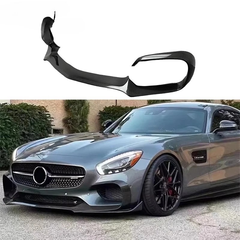 GT GTS High Quality Carbon Fiber R Style Front Lip Front Bumper Lip for  GT GTS
